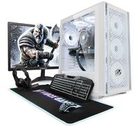 Vibox V-312 Gaming PC Bundle • AMD Ryzen 5 5500 6-Core • Radeon RX 9070 16GB • 16GB RAM • 1TB SSD • Windows 11 • 23" Monitor • WiFi