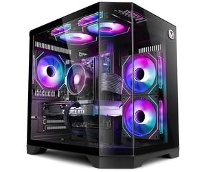 Vibox V-536 Gaming PC • AMD Ryzen 5 5500 6-Core • Radeon RX 9060 XT 8GB • 16GB RAM • 1TB SSD • Windows 11 • WiFi