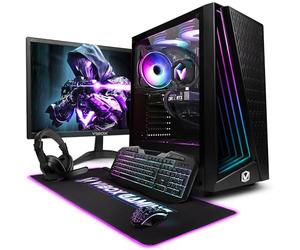 Vibox VIII-517 Gaming PC Bundle • Intel Core i9 12900KF 16-Core • Nvidia RTX 3050 6GB • 16GB RAM • 500GB SSD • Windows 11 • 23" Monitor • WiFi
