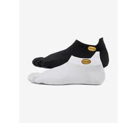 Vibram Five Fingers 5TOE No Show Socks White/Black (2 pairs) - M