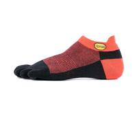 Vibram FiveFingers New Athletic No-Show Socks | UK M in Red Black