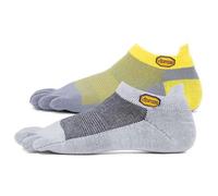 Vibram Fivefingers Pack 2 No-show Socks Grey EU 34-37 Men,Women