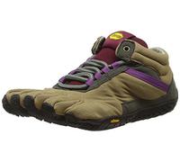 Vibram FiveFingers Women's Trek Ascent Insulated Multisport Outdoor Shoes, Multicolored (Khaki/Grape), 3.5 UK