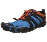 Vibram Men's V-Trail 2.0 Sneaker, Blue/Orange, 9 UK