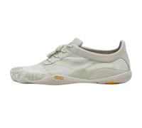 Vibram Women's FiveFingers KSO EVO | Barefoot Cross-Training Shoe for Lifting and Functional Workouts, White/Green/White, 6-6.5