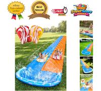 Vibrant 685cm Inflatable Water Slide with 2 Bodyboards for Ultimate Summer Fun