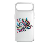 Vibrant Abstract Feather Art Colorful Modern Aesthetic Case for iPhone Air