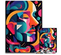 Vibrant And Expressive Puzzles 1000 Pieces for Adults paper Jigsaw DIY Decoration Brain Challenge for Adult Family 1000 PCS(38x26cm)