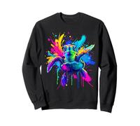 Vibrant Artistic Sea Turtle Sweatshirt