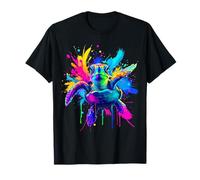 Vibrant Artistic Sea Turtle T-Shirt