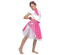 Vibrant Assorted Colours Rock ‘N’ Roll Skirt Kids Costume (Pack of 1) - Perfect for Dress Up, Parties, Music, World Book Day, & More