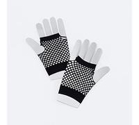 Bristol Novelty BA570 Gloves | Black Fishnet | Short | 1pc, womens, One Size