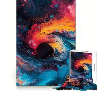 Vibrant Burst Adult Jigsaw Puzzles 1000 Pieces Enhance Recall Light Enjoyment Precision Cut Unique Gift (38x52cm)