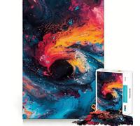 Vibrant Burst Jigsaw Puzzles 1000 Mental Focus Game Precision Cut Smooth Edges Meaningful Connection Building Game (50x75cm)