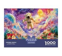 Vibrant Canal Town Fantasy_2 Jigsaw Puzzles Puzzle for Adults Kids. 1000 Pieces Great Gifts Challenge Toy Educational Game Home Decoration for Adults& Kids Age 14 Years Up 70x50cm/1000pcs