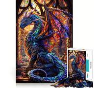 Vibrant Celestial Dragon Jigsaw for Teenagers 1000 Pieces Memory Fun Game Smooth Burr Free Surface Birthday Gift Brain Teaser Toy (50x75cm)