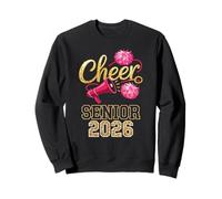 Vibrant CHEER SENIOR 2026 Jump Camp Seniors Pompom Captain Sweatshirt