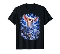 Vibrant Chihuahua Portrait Thunder Mountain Landscape Value Graphic T-Shirt