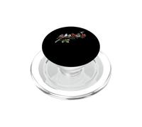 Vibrant Collection of Colorful Birds on an Oak Tree Branch PopSockets PopGrip for MagSafe