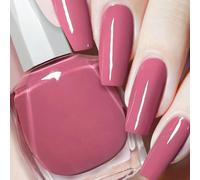 Vibrant Color Selection Glitter Nail Polish Quick Dry Long Lasting Nail Varnish Breathable Art with Bold Glossy Shimmer for Party Looks(Blush Hour)