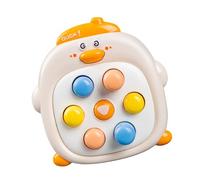 Vibrant Duck Shaped Reaction Training Game Handheld Whack Mole Toy For Focusing Improvement And Fun Family Bonding Whack Mole Activity