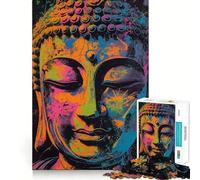 Vibrant Enlightenment Jigsaw Puzzles 1000 Cognitive Skill Toy Smooth Burr Free Surface Relaxing Indoor Group Activity (50x75cm)