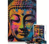 Vibrant Enlightenment Jigsaw Puzzles 1000 Pieces Cognitive Skill Gentle Pastime Solid Lock Unique Xmas Gift (38x26cm)
