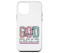 Vibrant Faith Overcomes Obstacles Christian Design Case for iPhone 12 mini