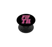 Vibrant Fifth 5th Polka Dot Celebration Design PopSockets Adhesive PopGrip