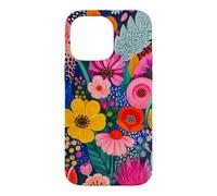 Vibrant Flower Painting Colorful Floral Maximalist Case for iPhone 14 Pro Max
