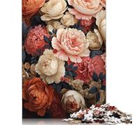Vibrant Flowers Puzzles for Adults 1000 Piece Puzzle for Teenager Educational Game Challenge Toy 1000pcs (38x26cm)