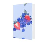 Vibrant Fruits Elegant Greeting Card On Premium Pearl Paper â€“ Perfect For Christmas, Birthday, Wedding & Valentineâ€™s Day â€“ Blank Inside For Personal Message