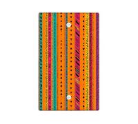 Vibrant Geometric Light Switch Cover Plates/Outlet Covers, Colorful Pattern for Bold Wall Decor, Thermoplastic Wall Plates, Standard Size Blank Cover Plate