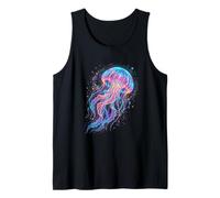 Vibrant Glowing Jellyfish Tank Top