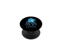 Vibrant Gorilla Moon Lightning Primate PopSockets Adhesive PopGrip
