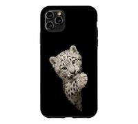 Vibrant Green Eyed Leopard Cub Big Cat Design Case for iPhone 11 Pro Max