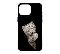 Vibrant Green Eyed Leopard Cub Big Cat Design Case for iPhone 16 Pro Max