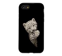 Vibrant Green Eyed Leopard Cub Big Cat Design Case for iPhone SE (2020) / 7/8
