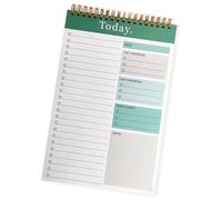 Vibrant lightweight planner on recycled paper with a notebook and pocket-sized design perfect for managing tasks on the go and easy to use recycled notebook