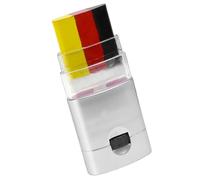 Vibrant Makeup Pen in 3 Colours, National Flag Sports Football Face Paint, France Washable National Flags Face Paint, Sports Football Make-Up Face Paint Roller Pen