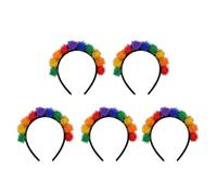 Vibrant Mardi Holiday Headband Mardi Gras Headband with green yellow colorful charm for your festival or celebration outfit