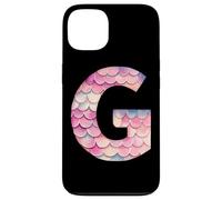 Vibrant Mermaid Scales G Initial Case for iPhone 13