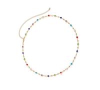 Vibrant Multicolor Crystal Hip Chain For Women Stylish Beach Bikinis Body Jewelry Waist Accessory Fashion Accessories Multicolored Crystal Waist Jewelry