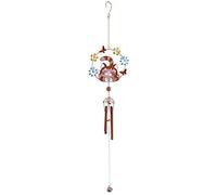 Vibrant Multicolor Glass Cat Windchime - 82cm x 16cm (1 Pc.) - Enchanting Accessory, Premium Quality Materials - Unique Gift - Ideal Home & Office Decor