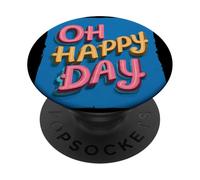 Vibrant Oh Happy Day Look PopSockets Adhesive PopGrip