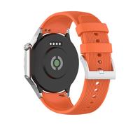 (Vibrant Orange) Watch Strap Silicone Watch Band for Oppo Watch X2/ONEPLUS Watch3
