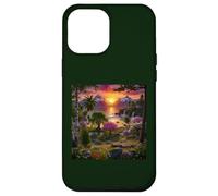 Vibrant Paradise Mountain Sunrise Nature Landscape Art Case for iPhone 12 Pro Max
