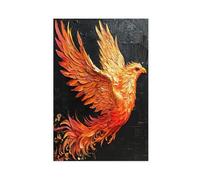 Vibrant Phoenix Rising Canvas Poster Wall Art Decor Print Picture Paintings for Living Room Bedroom Decoration 12x18inch(30x45cm)