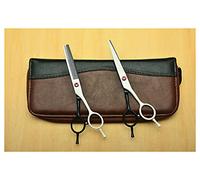 Vibrant Red Japan 440C Steel Hairdressing Scissors - Durable Thinning & Cutting Shears For Stylists & DIY Use(White 1 Pair Add Bag)