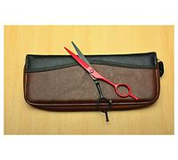 Vibrant Red Japan 440C Steel Hairdressing Scissors - Durable Thinning & Cutting Shears For Stylists & DIY Use(Red Cutting Add Bag)